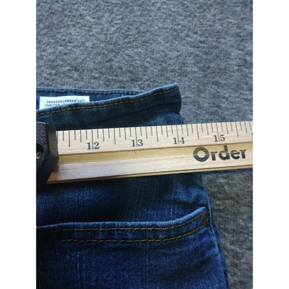 Levis Signature Jeans Womens 4 M Medium Misses Skinny Dark Wash Stretch Fit - Picture 6 of 12